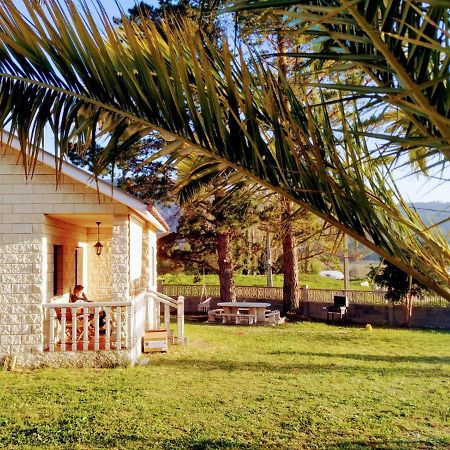 Casa En La Playa De Area Con Finca Privada Viveiro Zewnętrze zdjęcie