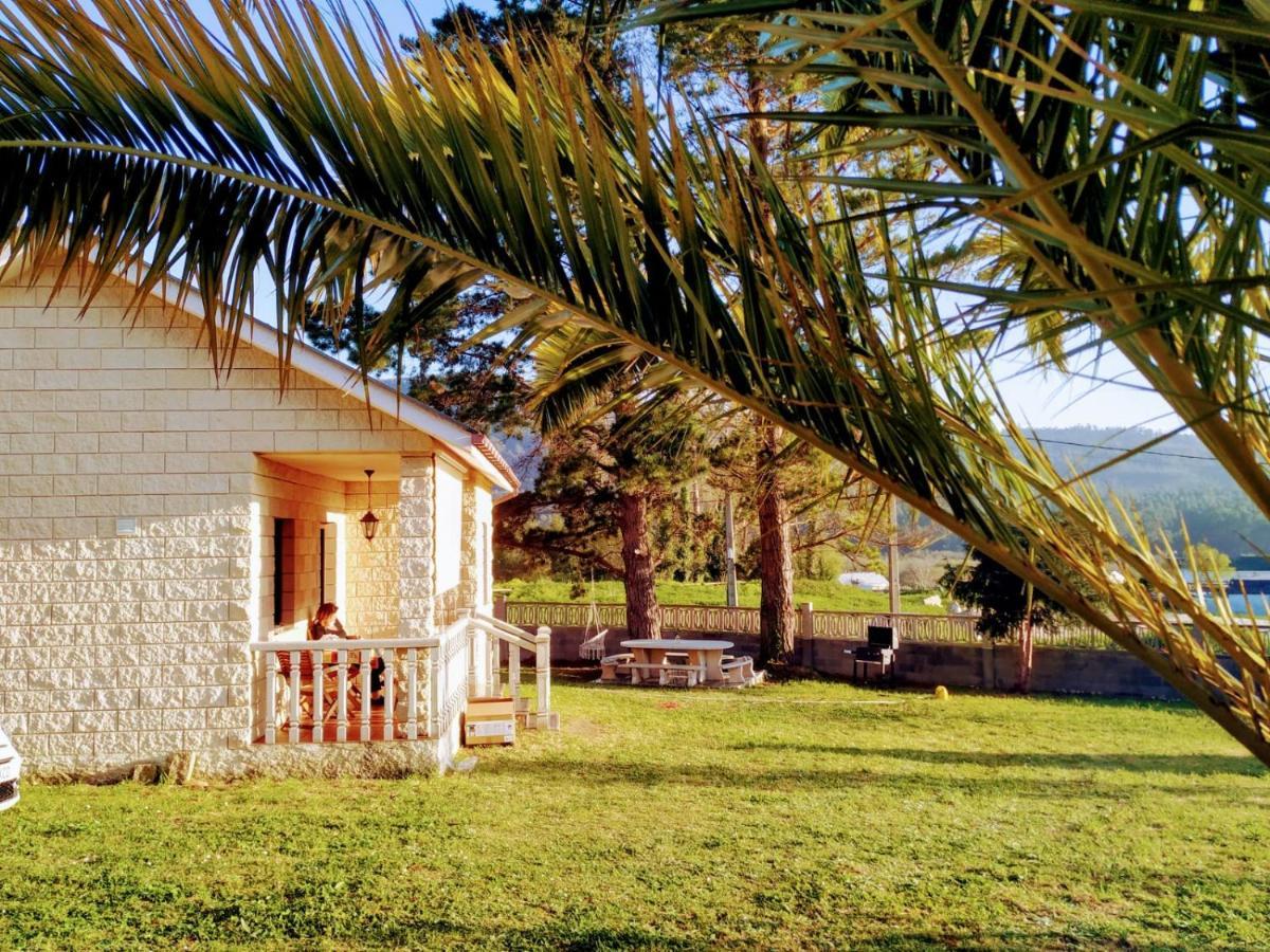Casa En La Playa De Area Con Finca Privada Viveiro Zewnętrze zdjęcie