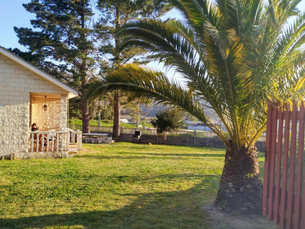 Casa En La Playa De Area Con Finca Privada Viveiro Zewnętrze zdjęcie