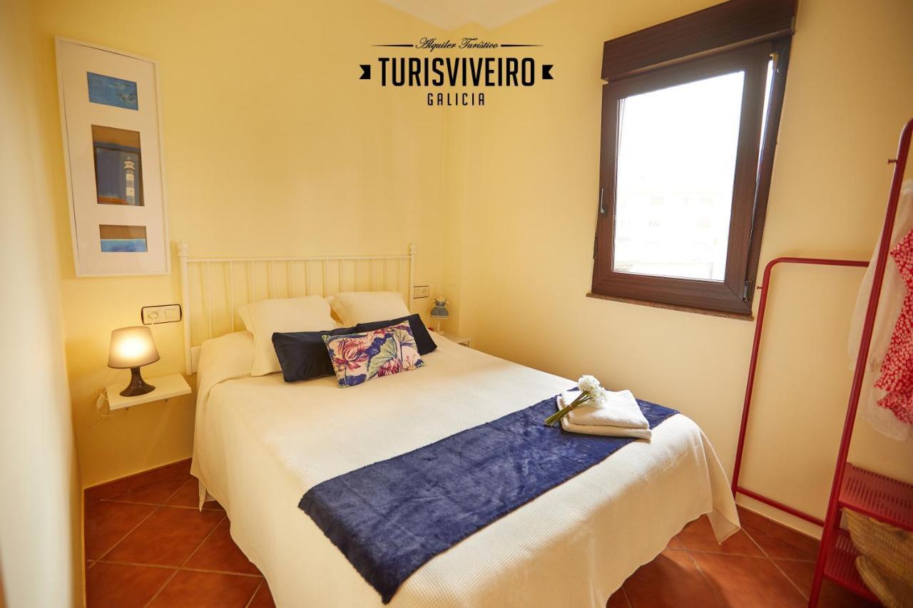 Casa En La Playa De Area Con Finca Privada Viveiro Zewnętrze zdjęcie